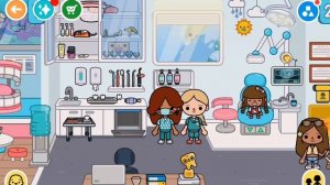 Тока Бока : Смешная Семья 💖 2 часть Поехали к стоматологу с Василисой!👩