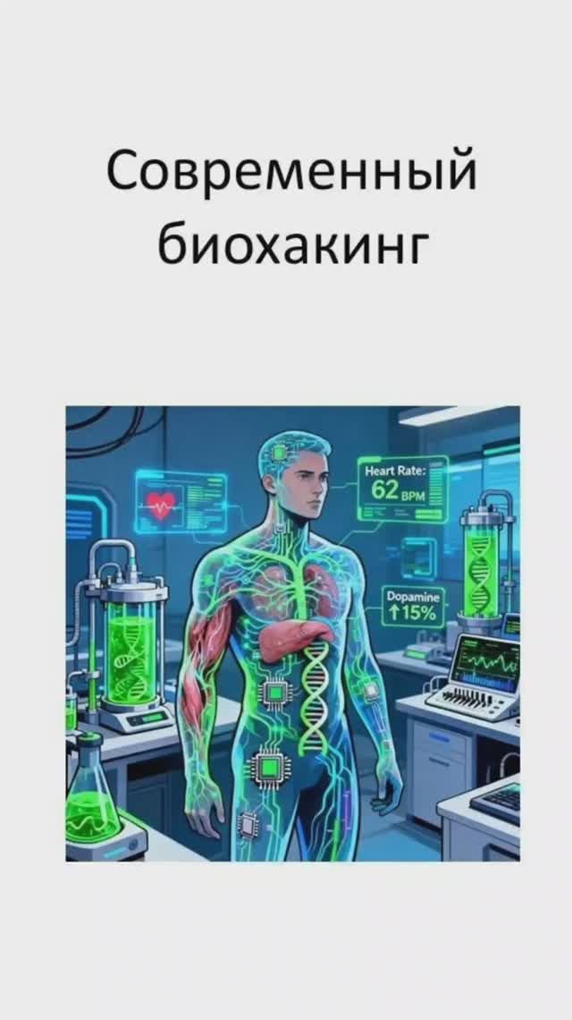 Современный биохакинг: тадалафил, мексидол, витамины