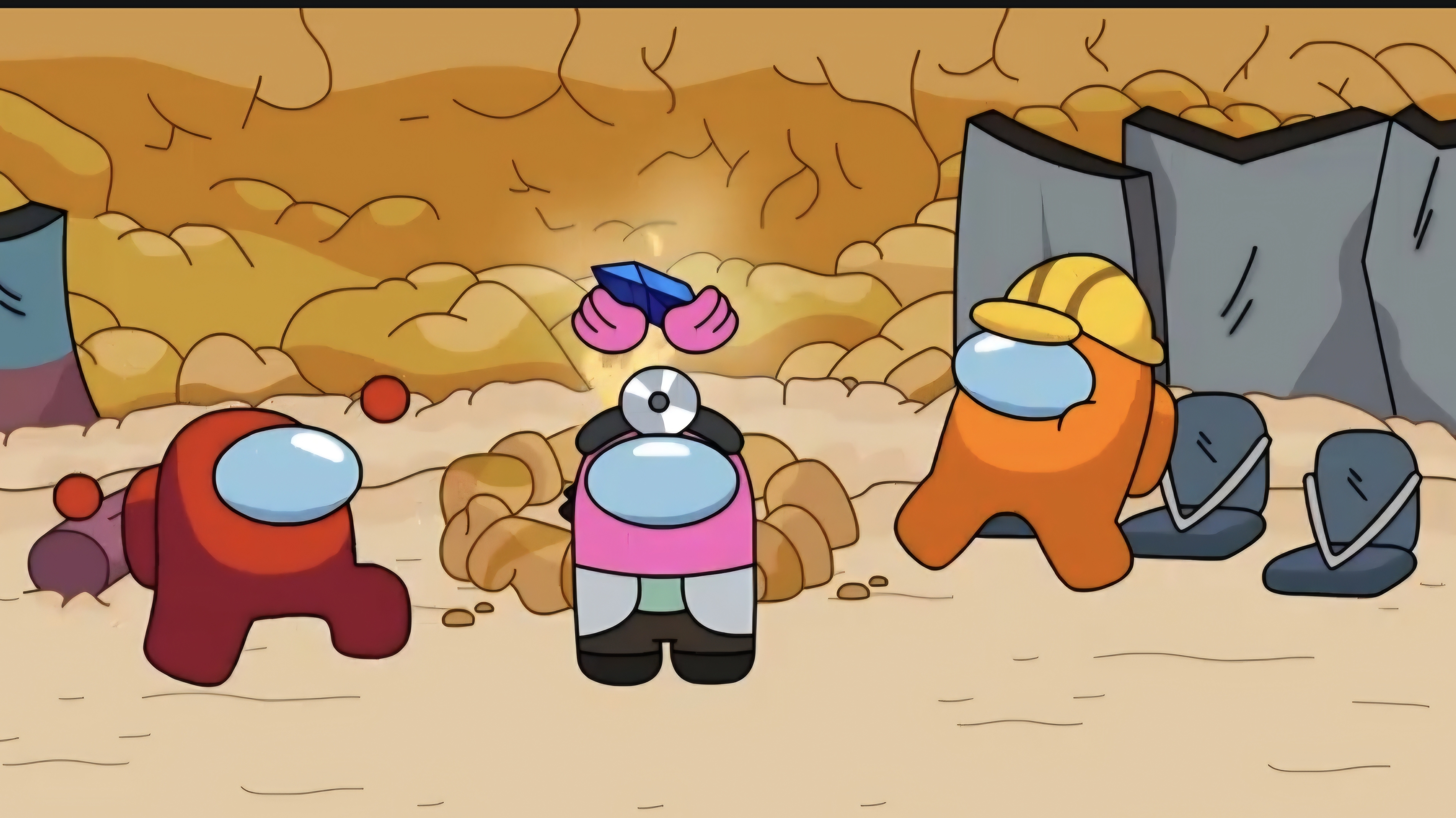 МУЛЬТИК ДЛЯ ДЕТЕЙ.  АМОНГ АС. КЛАД НАЙДЕН . МУЛЬТФИЛЬМЫ ДЛЯ ДЕВОЧЕК И МАЛЬЧИКОВ.