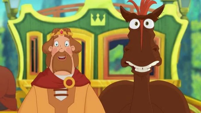 Три Богатыря - Алеша Попович и Тугарин Змей