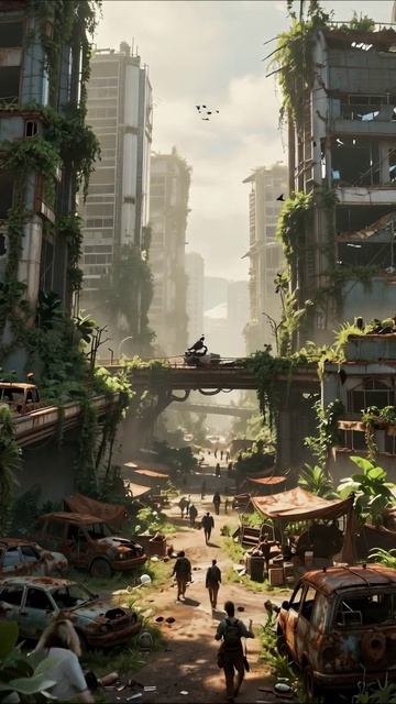 Постапокалиптический мир: Возвращение природы постапокалипсис разрушенныегорода природа