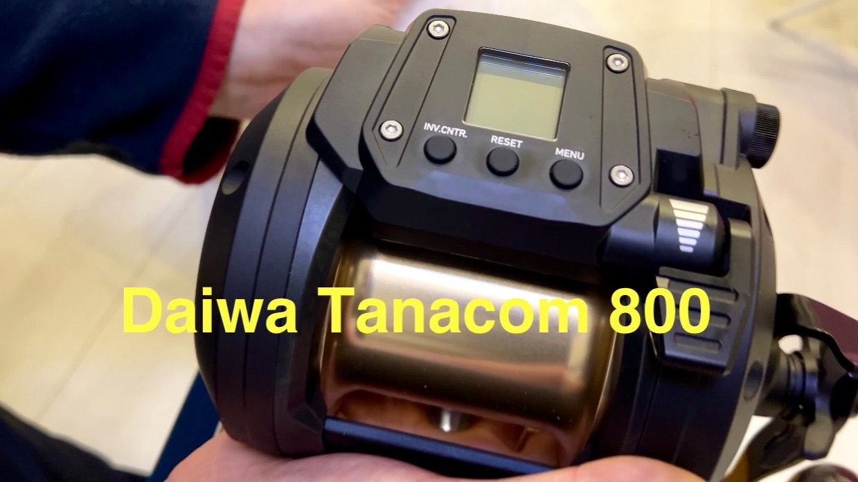 Катушка Морская Электрическая Daiwa Tanacom 800 + удилище морское SFT Deep Sea Jig 2,1м 1200гр