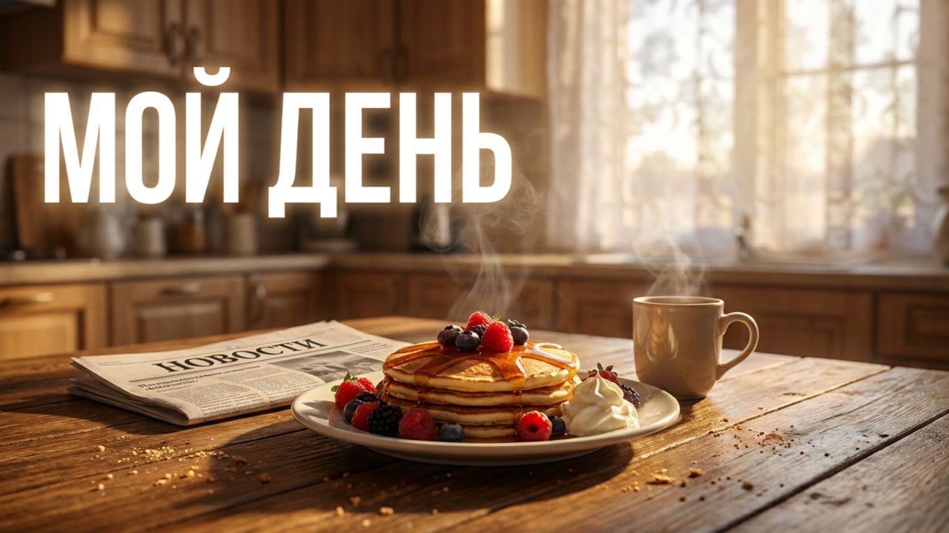 Мое утро, ужин под заказ