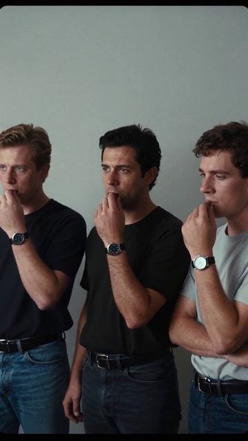 Мода и стиль: три друга с часами #мода #стиль #друзья