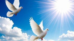 А Голуби в Небо...💥💞🙏