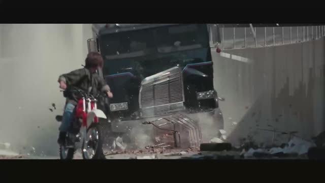 Т-1000 на грузовике преследует Джона Коннора | Терминатор 2 Судный день