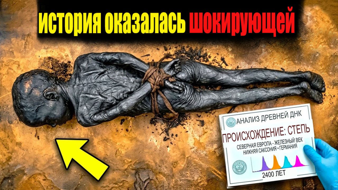 ДНК 2400-летней болотной мумии ребёнка ШОКИРОВАЛА учёных