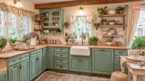 Тур по мечтательному голубому коттеджу 2026 года в уютном винтажном стиле в стиле шебби-шик,