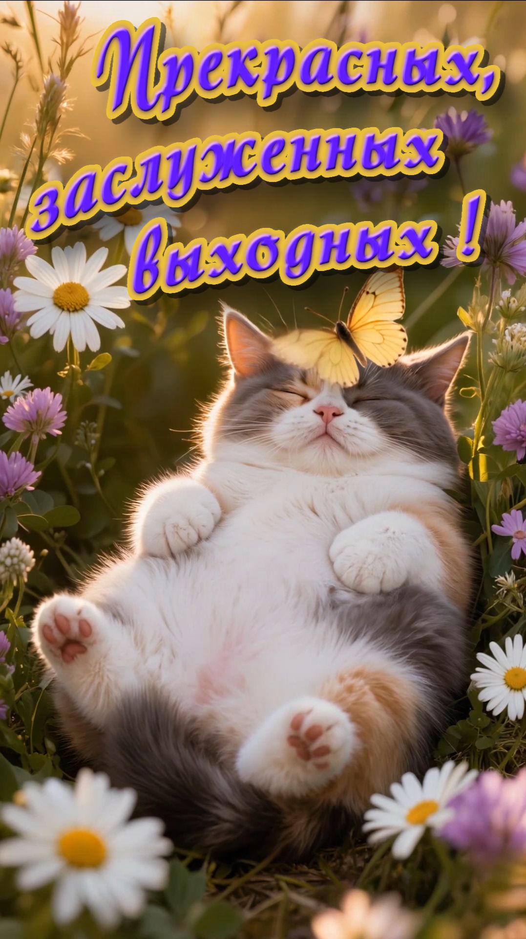 Хороших выходных!