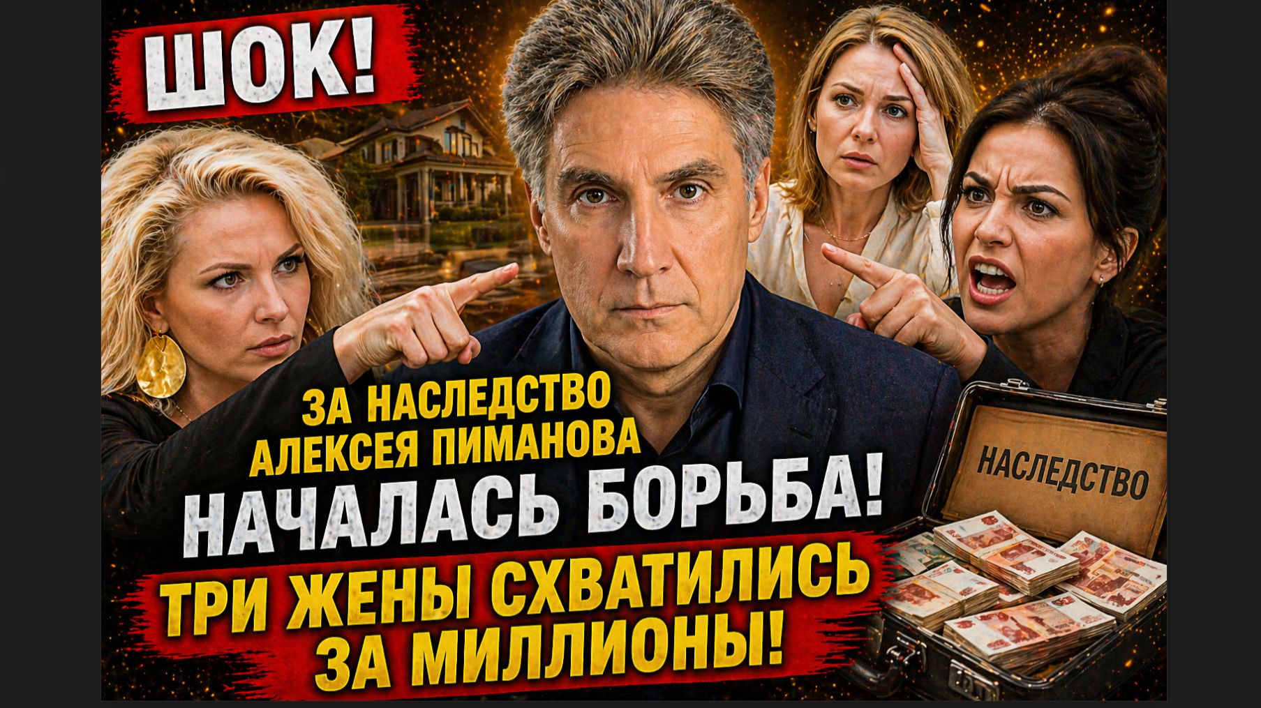 ШОК! За Наследство Алексея Пиманова Началась БОРЬБА! Три жены Схватились за Миллионы!
