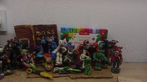 все фигурки слепленные за кадром канала Maks лепим .