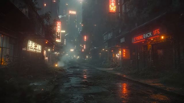 Ambient Cyberpunk Report： Midnight Broadcast from the Megacity