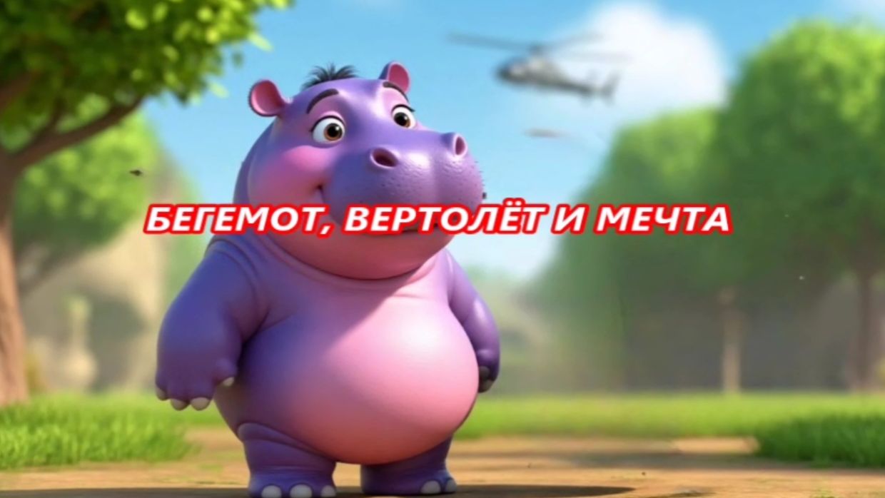 БЕГЕМОТ, ВЕРТОЛЁТ И МЕЧТА