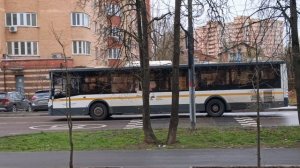 ЛИАЗ 5292 НА 22 МАРШРУТЕ В Г.ЗВЕНИГОРОДЕ