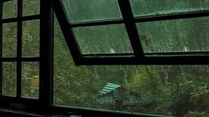 Дождь в лесу | Шум дождя для сна 1 час | Сильный дождь — глубокий сон | Дождь для расслабления