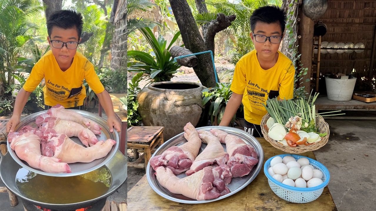 Шеф-повар Сейхак, вкусный рецепт свиных ножек. Кулинарные навыки приготовления тушеных свиных ножек