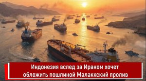 Индонезия вслед за Ираном хочет обложить пошлиной Малаккский пролив
