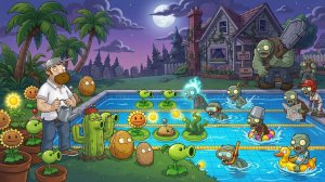 Растения против Зомби-2 ПвЗ Fusion Plants vs. Zombies Hybrid grafted Mod PvZ мод Битва прохождение