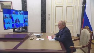 Президент провёл оперативное совещание с членами Совета Безопасности, Кремль, 24 апреля 2026 года