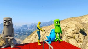 Человек-паук против Синего миньона Эпический эпизод #20 в ГТА 5 GTA