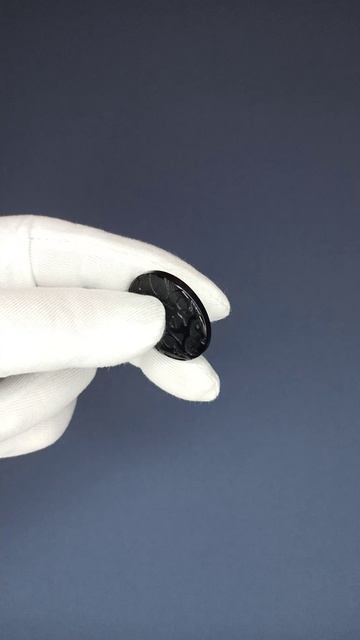 Пуговицы лазер черные (размер № 48), Артикул 02142