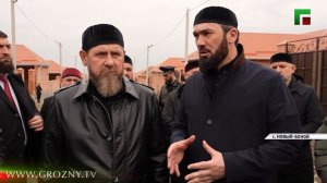 В Гудермесском районе близится к завершению строительство домов для пострадавших семей