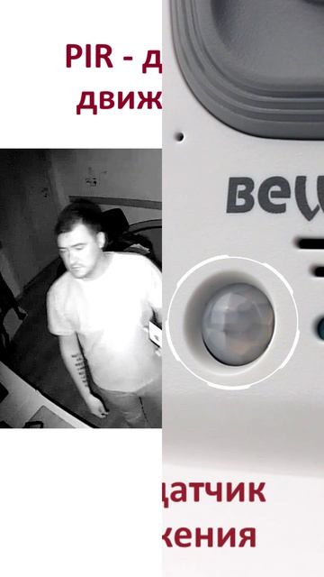 Обзор 2 Мп IP-камеры BEWARD B22CRW: датчик движения ик-подсветка динамик и микрофон