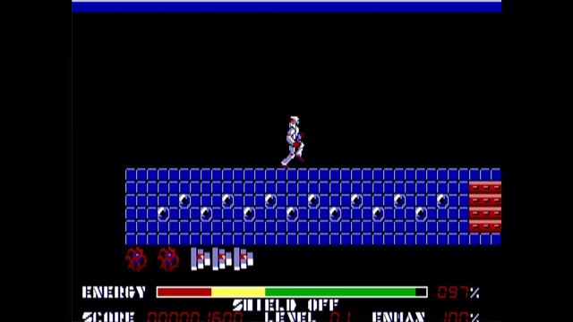 Thexder [EGA] (1987) [DOS] [IBM PC] [8 Mhz]