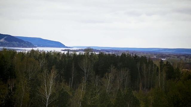 Вид на Волгу с Царев Кургана