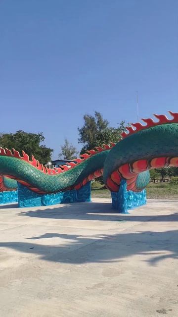 Dragon in Temple thailandtravel thaibeauty