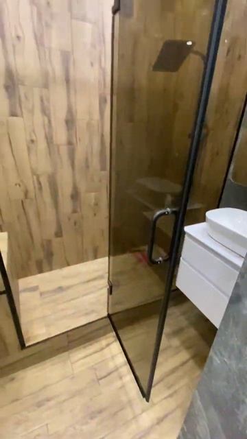 💎 💎 💎 Душевая перегородка в стиле Лофт из закаленного стекла - Инфинити-Гласс