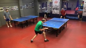 Рыбкин Р. (610) - Халаджиев П. (618) 21.04 настольный теннис 400+ ЛИГИ турнир СПб