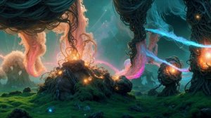 SHAPES - tranquil meditation music - fantasy world visuals