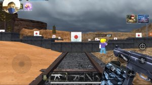 Пародия на ФОРТНАЙТ! BLOCK. MAN. GO.  PLACE "FRONTLINE"