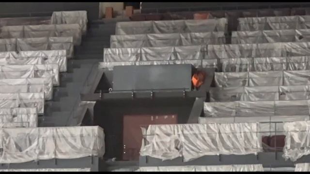 Роботизированное пожаротушение на УГМК-Арене