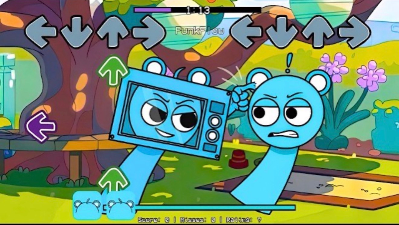 ФНФ НОВЫЙ СПРУНКИ МИКРОВОЛНОВКА! ВСЕ ФАЗЫ СПРУНКИ ОС! СПРАНКИ ТАНЦЫ! SPRUNKI OC!