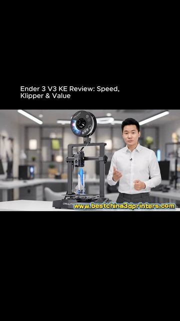 Ender 3 V3 KE Review_ Speed, Klipper & Value