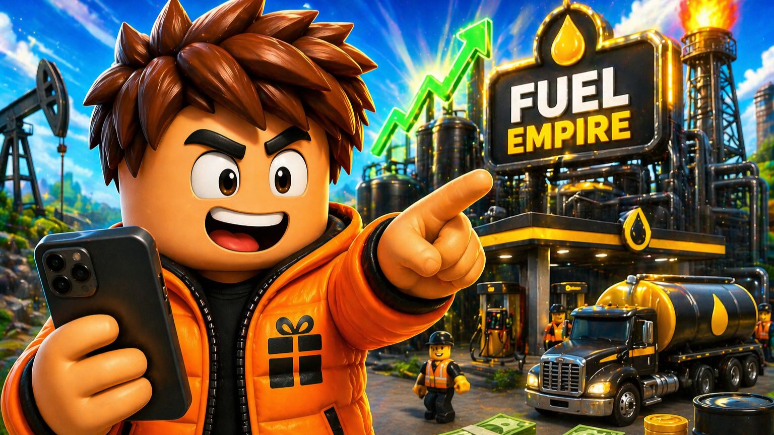 💰 НАЧАЛ СВОЮ ИМПЕРИЮ ⛽ СТАЛ БОГАТЫМ?! 😱