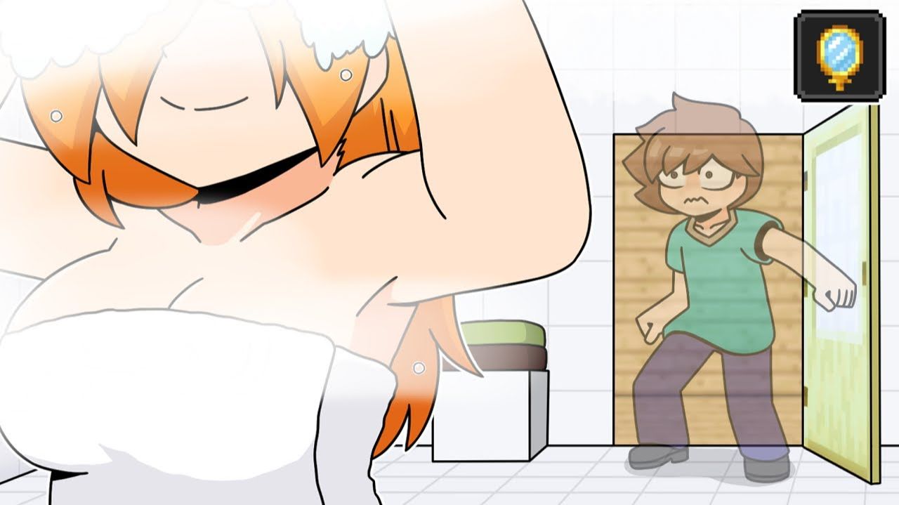 Пранк с зельем невидимости | майнкрафт аниме