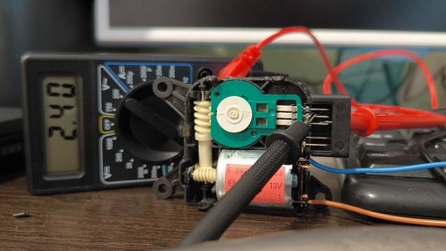 Проверка потенциометра Volkswagen после чистки