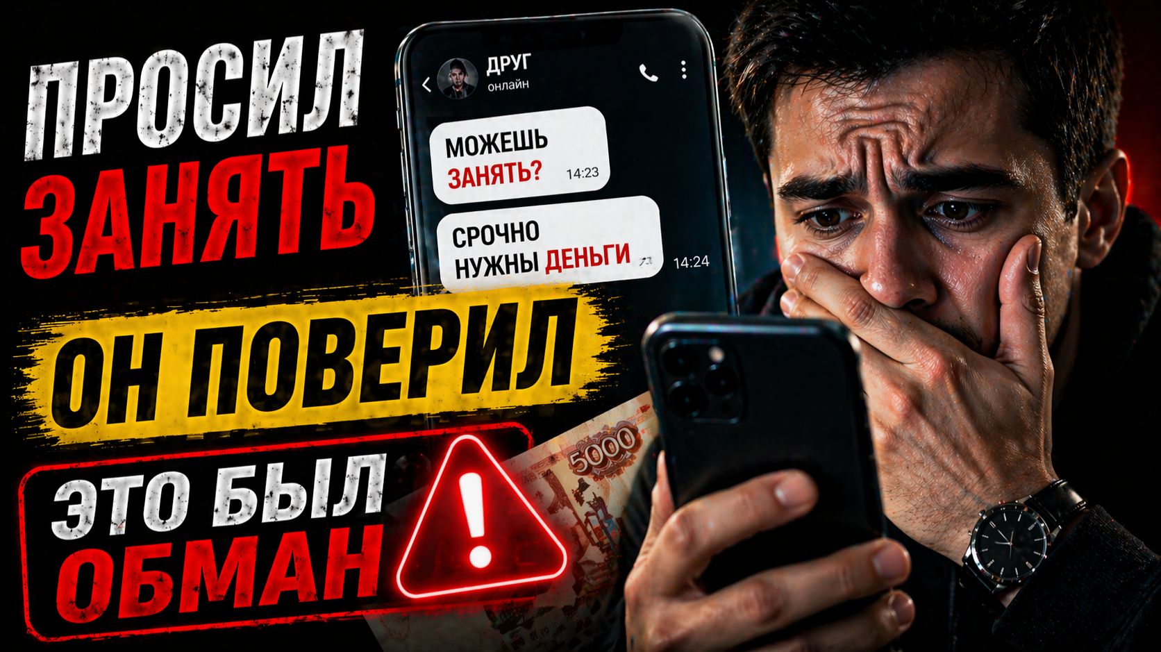 Просьба занять деньги оказалась обманом