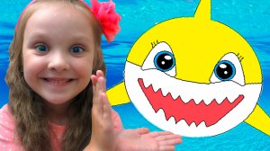 Песенка мультик для детей  - Акуленок Ту ру ру - Видео для малышей - Сборник