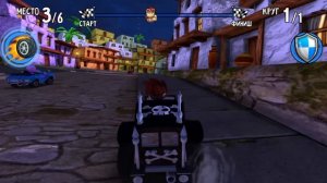 Машинки для детей. Игра Beach Buggy Racing. PS4