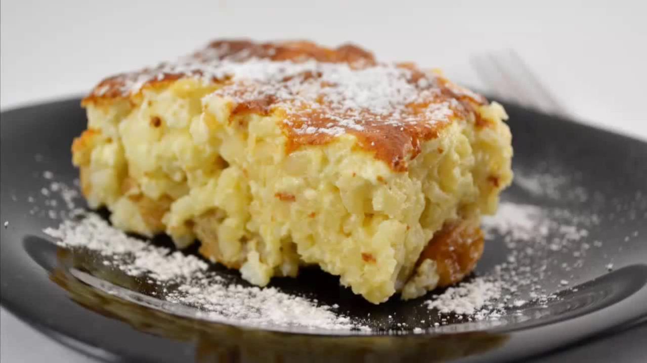 Вкуснейший РИСОВЫЙ ПУДИНГ с изюмом (рисовая запеканка) - ВЕЛИКОЛЕПНЫЙ ЗАВТРАК для детей и взрослых!