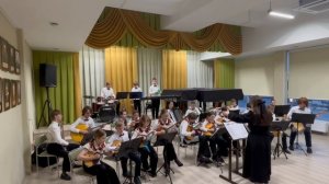 Оркестр русских народных инструментов « Забава», дирижер Королева Марина