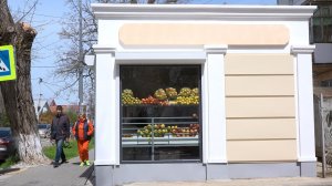 В Севастополе устанавливают павильоны в севастопольском архитектурном стиле