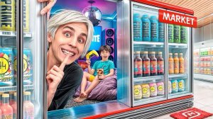 Я построил СЕКРЕТНУЮ комнату в МАГАЗИНЕ Влад Бумага А4 Видео Влада Влад а4 Бумага а4 А 4