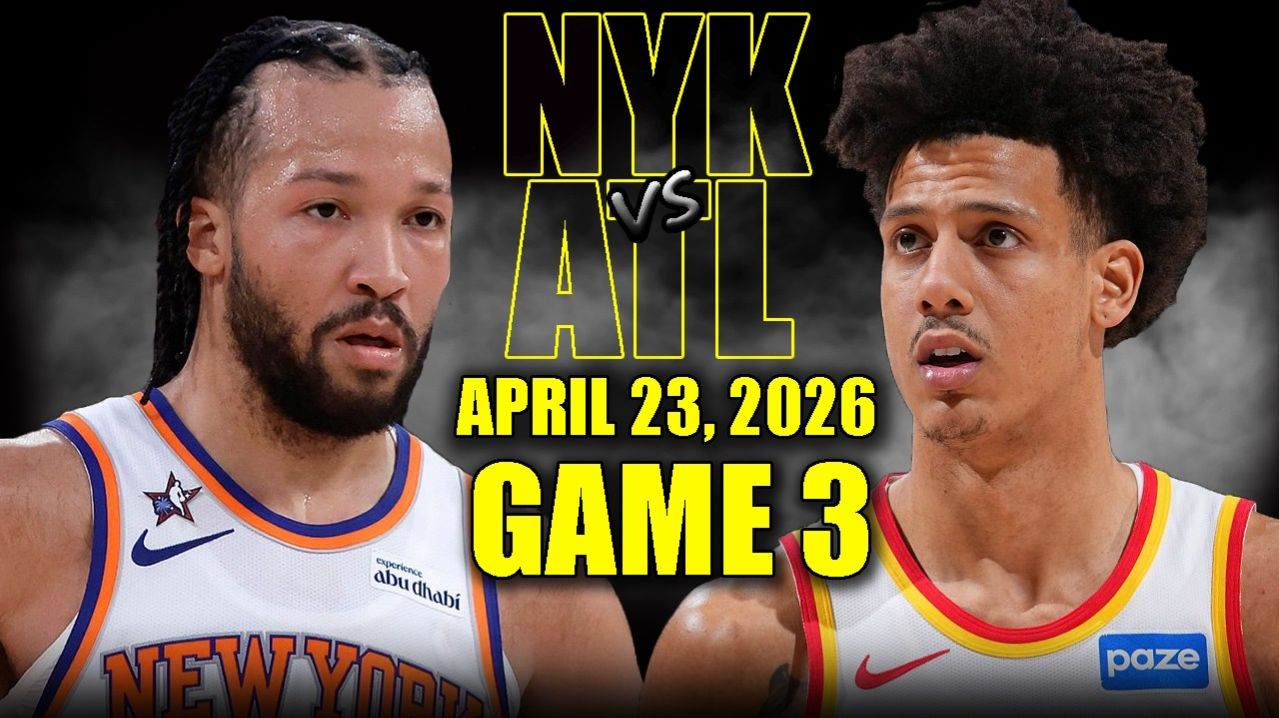 24.04.2026 | ОБЗОР МАТЧА | 1/8 Финала | Атланта Хоукс - Нью-Йорк Никс | Highlights