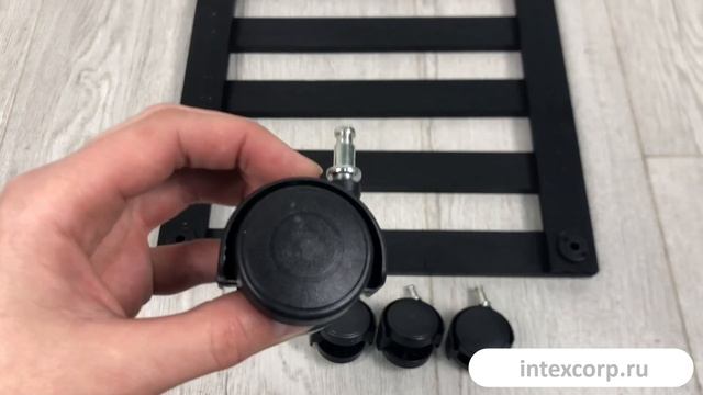 Подставка для цветов ПИНО НЕРО КВАДРАТ на колёсиках дерево 28 см CR1001650 CR1001670