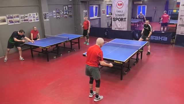 Закзун В. (706) - Мухаметов А. (606) 21.04 настольный теннис 400+ ЛИГИ турнир СПб